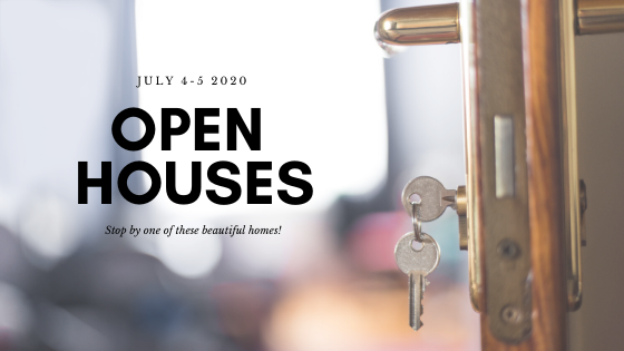 Open Houses + One Sold + an Accepted Offer! 
